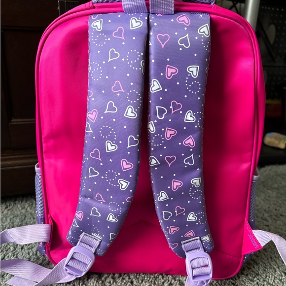 Colorful Heart Pattern Backpack - Picture 2 of 6